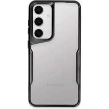 Samsung Galaxy A55 5g Kılıf Boyi Silikon Kapak - Siyah