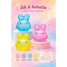Squishy Stres Oyuncağı Simli Jel Meyve Kokulu Fidget (1 Adet)