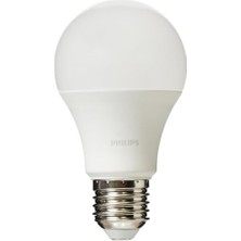 Philips 10 Watt LED Ampul, 2700K Sarı Işık, E27 Normal Duy, 75 Watt Eşleniği