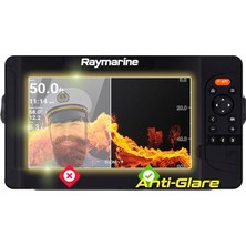 Fishfinder Için Ipg Anti-Glare Parlama Önleyici Mat Ekran Koruyucu (Helix 5) (Element 9 Hv Chırp Sonar)