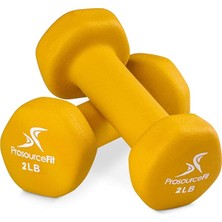Neoprene Dumbbell Coated For Non-Slip Grip, 4 Lb