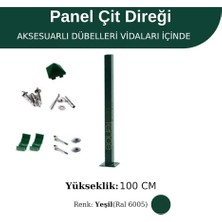 Direk 100 cm - Çim Çit Direği Panel Çit Direği