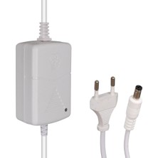 Esranın Dünyası 12 Volt 3.2 Amper 5.5/2.5 Plastik Kasa Beyaz Adaptör