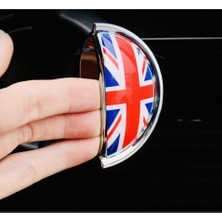 Kapı Iç Kolu 3D Kaplama Union Jk R55 F55 R56 F56 R57 R58 R59 R60 R61 F54 Dekor Mini Cooper ile Uyumlu