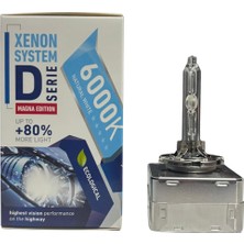 Ampul D1S 6000K +%50 Fazla Işık Xenon Pht PH4512