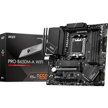 Pro B650M-A Wıfı Amd B650 Soket Am5 Ddr5 6400(OC) Mhz Matx Gaming (Oyuncu) Anakart