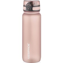 Okul Su Matarası - Renkli - 800ML - Tritan Suluk Soft Touch (Gri)