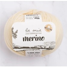 Esranın Dünyası El Örgü Ipi, 50GR/175M,%100 Yün, Krem L075