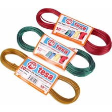 Esranın Dünyası Feyza Yapı Tesa Pvc Kaplı Çamaşır Ipi 10 Metre (2 Adet)