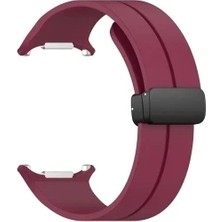 Pileli Store Newface Watch 7 Ultra KR418 Tender Silikon Kordon - Bordo