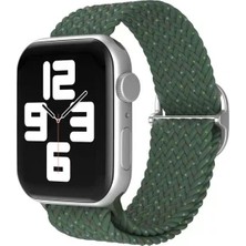 Pileli Store Newface Apple Watch 38MM Star Kordon - Benekli Koyu Yeşil