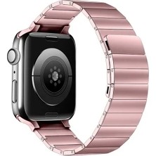 Pileli Store Newface Apple Watch 42MM KR404 Huks Kordon - Rose Gold