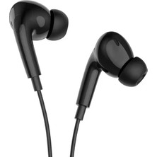 Pileli Store Hoco. M111 Pro Lightning Dijital Mikrofonlu Kablolu Kulaklık - Siyah