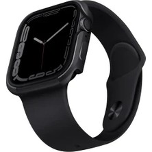 Pileli Store Uniq Apple Watch 46MM Valencia Saat Kasa Koruyucu - Siyah