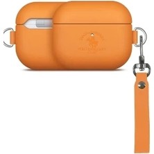 Pileli Store Santa Barbara Polo Racquet Club Apple Airpods 3 (3.nesil) Orwell Kılıf - Kahverengi