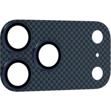 Pileli Store Keephone Apple iPhone 17 Pro Kevlar Kamera Lens - Lacivert