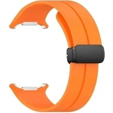 Pileli Store Newface Watch 7 Ultra KR418 Tender Silikon Kordon - Turuncu