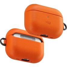 Pileli Store HDD Apple Airpods Pro 3 (3.nesil) Hap-01 Namib Magsafe Şarj Destekli Kılıf - Turuncu