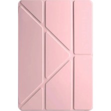 Küçük Hazine Huawei Matepad Pro 12.2 2025 Kalemlikli Mars Tablet Kılıfı - Rose Gold