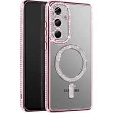 Küçük Hazine Samsung Galaxy S26 Plus Joke Simli Magneticsafe Kılıf - Pembe