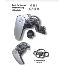 Salıncak Ps5 Mini Direksiyon Audi Tek Kasa Çift Direksiyon  (Metal Rulmanlı)