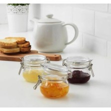 Ikea Korken Kapaklı Kavanoz Cam 3 Adet 13 cl Korken Kavanoz 3lü