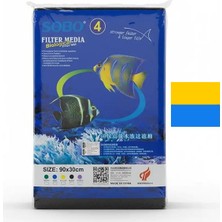 Zngzrmll Sobo Filtre Süngeri 90X30X2 Sarı Mavi