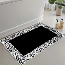 Monnhein 2'li Set Banyo Paspası, Yumuşak Banyo Halısı, Kaymaz Dot Tabanlı, Su Emici, Makinede Yıkanabilir - 40X60-50 x 80 cm