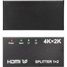 Efnaz Style Fully G-538F 2 Port HDMI Splitter Dağıtıcı