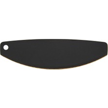 Esranın Dünyası Topgourmet Pizza Cutter, Siyah/doğal