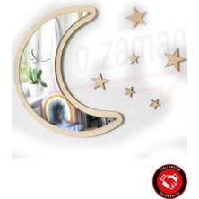 Olur O Zaman Ay Yıldız Figürlü Çocuk Odası Dekoratif Ayn