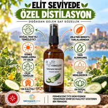 Fermescent Salatalık Suyu - Hidrosolü - Cilt Makyaj Temizleyici - 100 ml