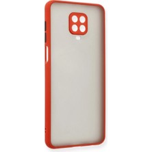 Xiaomi Redmi Note 9 Pro Kılıf Montreal Silikon Kapak - Kırmızı