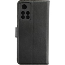 Xiaomi Redmi Note 11T Kılıf Trend S Plus Kapaklı Kılıf - Siyah