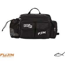 Fujin Ajigo Bel Çantası Black - Balıkçı Çantası