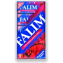 Esranın Dünyası Falım Çilek Aromalı Şekersiz Sakız 5'li 7 gr 20 Adet