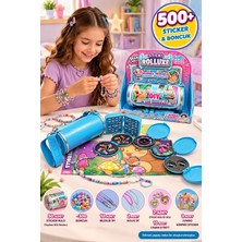 Toyfest Sticki Rolls Rolluxe Series 3 Sticker Bileklik Takı Tasarım Çanta Seti 500 Sticker