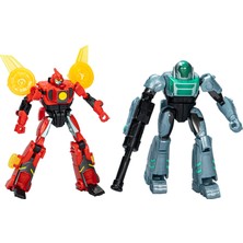 Esranın Dünyası Transformers Earthspark Cyber-Combiner Terran Twitch ve Robby Malto Robot Aksiyon Figürleri, 6 Yaş ve Üzeri Erkek ve Kız Çocukları Için Etkileşimli Oyuncaklar