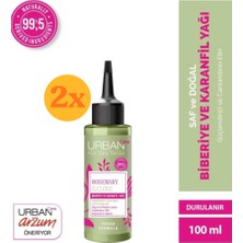 Urban Care Rosemary & Clove Biberiye ve Karanfil Saç Bakım Yağı % 99.5 Doğal ve Saf - Besleyici Saç Yağı - 100 ml