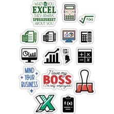 Nesse Tasarım Excel Sticker Seti