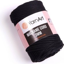 Yarnart El Örgü Ipi Macrame Cord 3 Mm, 750, 2X500 gr