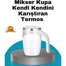 MiraLive Manyetik Otomatik Karıştırma Bardağı – Şarjlı, Paslanmaz ve Pratik