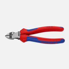 Knipex Phosphate-Coated 160 mm Side Cutter With Wire Stripping