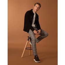 Cacharel Taupe Leather Jacket