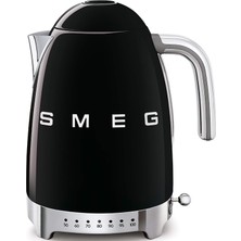 Smeg Temperature Control Kettle Black KLF04BLEU