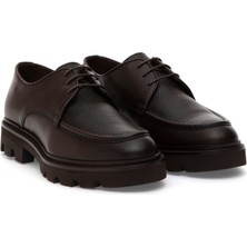 Cacharel Brown Eva Sole 100% Leather Classic Shoes