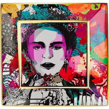 Baci Milano Street Art Gift Serving Plate 25 cm x 25 cm Frida