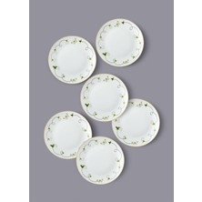 The Mia Butterfly Cake Plate Set For 6