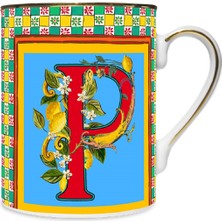 Baci Milano Ortigia Letter P Mug