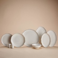 Korkmaz Manolya Collection 60-Piece Gold Dinnerware Set A8160